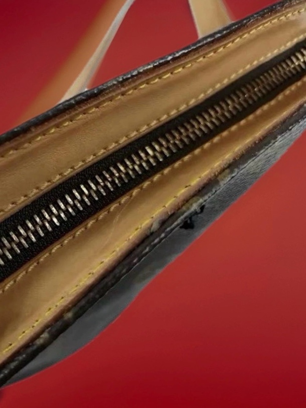 Louis Vuitton Monogram Crossbody Bag in Brown and Tan - Picture 6 of 7